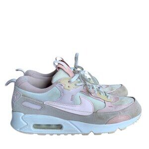 Nike Air Max 90 Futura Barley Rose Women's 8 Pink Running Sneakers Athletic Shoe